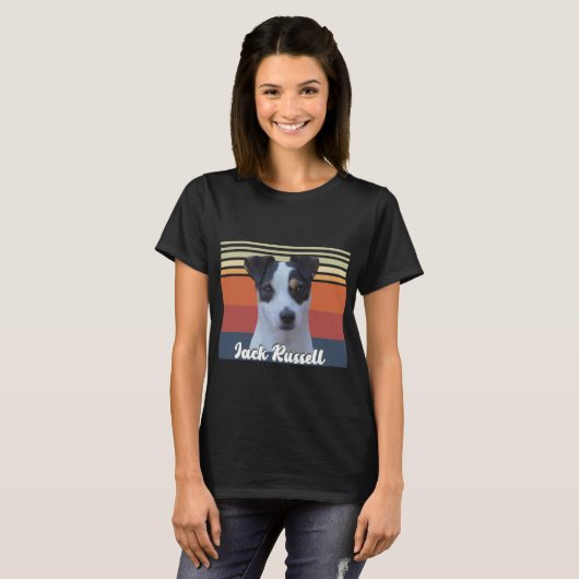 T-shirt Chien Jack Russell - Jack Russell Maman (Devant entier)
