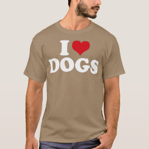 T-shirt Chien J'aime Chiens1