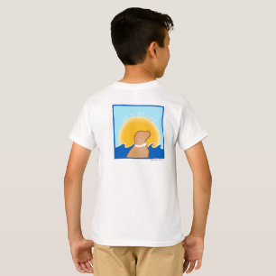 T-shirt Chien jaune brillant