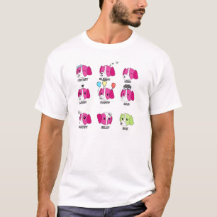 T-shirt Chien Je Me Sens Chemise Mens
