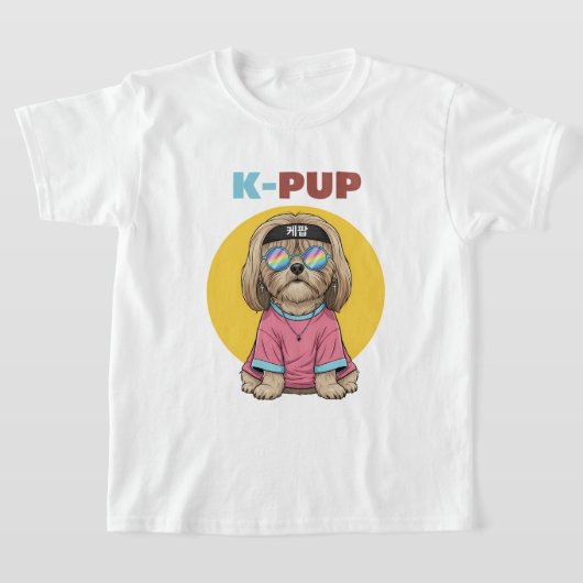 T-shirt chien k pup (Poser)