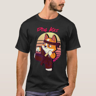 T-shirt Chien Kai Amusement Art Kai Amoureux de Chien Kara