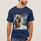 T-shirt Chien Keeshond (Devant)