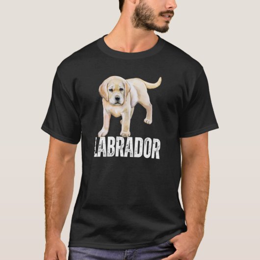 T-shirt Chien Labrador Retriever pour femmes Lab Chien Hom (Devant)