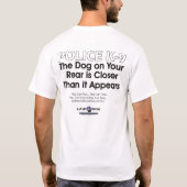 T-shirt Chien LD219 sur votre arrière (Dos)