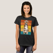 T-shirt Chien léopard Catahoula (Devant entier)