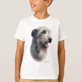T-shirt Chien-loup irlandais (Devant)