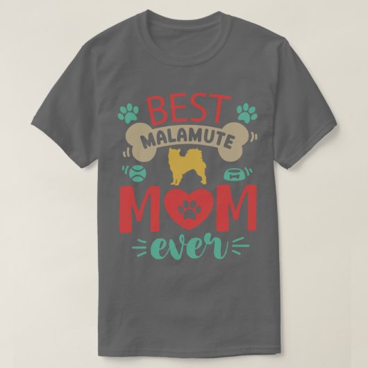 T-shirt Chien malamué (Design devant)