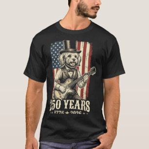 T-shirt Chien maltais drôle drapeau américain des États-Un