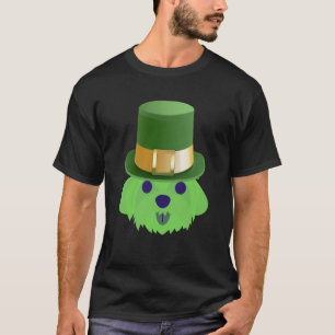 T-shirt Chien maltais Jour de la Saint Patrick Chien avec 