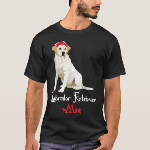 T-shirt Chien Mama chiot Maman Labrador Retriever Premium