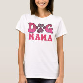 T-shirt Chien Mama-Pet-Funny (Devant)