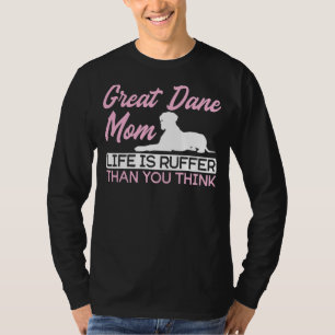 T-shirt Chien Maman Animal Chien Propriétaire Great Dane M
