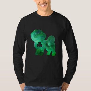 T-shirt Chien Maman Chien St Patrick's Day Chih Poo Chien