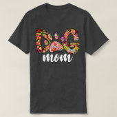T-shirt Chien Maman Funny Chien Paw Paw Graphisme pour fem (Design devant)