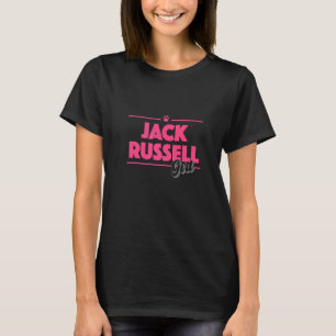 T-shirt Chien Maman Jack Russell Girl