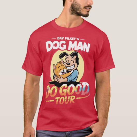 T-shirt Chien Man Do Good Tour (Devant)