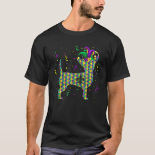 T-shirt Chien Mardi Gras Tenue Chihuahua Chiot Hommes Femm