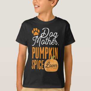 T-shirt Chien Mère Citrouille Épice Lover mignonne Automne