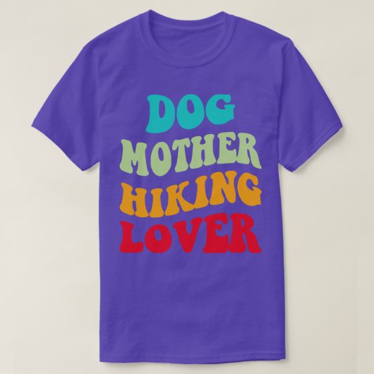 T-shirt Chien Mère Randonnée Lover III (Design devant)