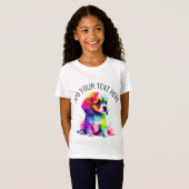 T-Shirt Chien mignon (Devant entier)