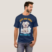 T-shirt Chien mignon (Devant entier)