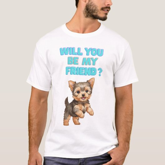 T-Shirt Chien Mignon (Devant)