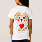 T-Shirt Chien mignon (Dos)