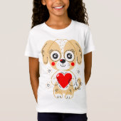 T-Shirt Chien mignon (Devant)