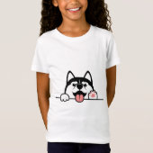 T-Shirt chien mignon (Devant)