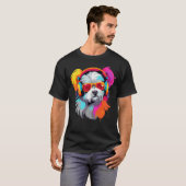 T-shirt Chien mignon 1 (Devant entier)