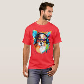 T-shirt Chien mignon 2 (Devant entier)