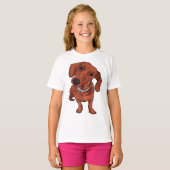 T-shirt Chien mignon, Amoureux des chiens, Propriétaire de (Devant entier)