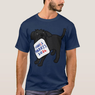 T-shirt Chien mignon avec Kamala 2024