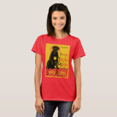 T-shirt Chien mignon de Corso de canne (Devant entier)