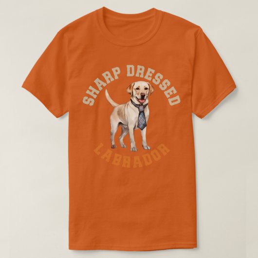 T-shirt Chien mignon du Labrador (Design devant)