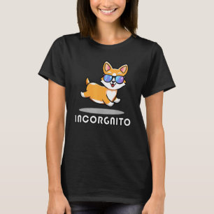 T-shirt Chien mignon Et Corgi