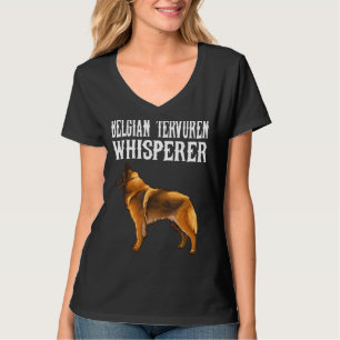 T-shirt Chien Murmureur Tervuren Belge