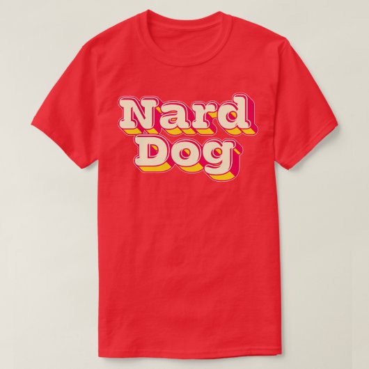 T-shirt Chien nard 1 (Design devant)
