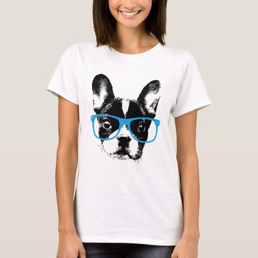 T-shirt Chien nerdy (Devant)