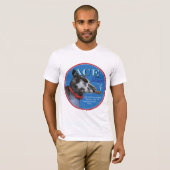 T-shirt Chien noir (Devant entier)