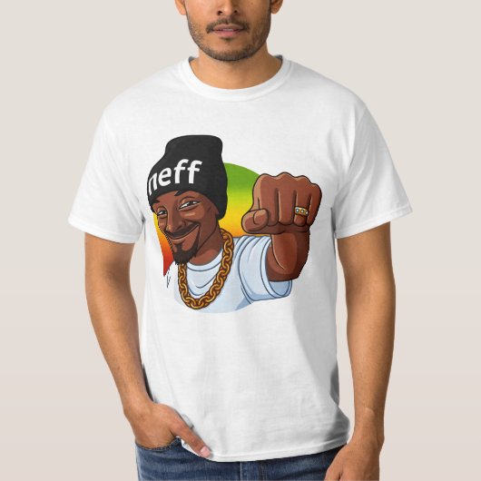 T-shirt Chien noop neff (Devant)
