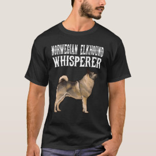 T-shirt Chien norvégien Elkhound Whisperer