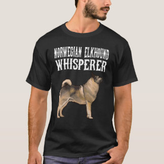 T-shirt Chien norvégien Elkhound Whisperer