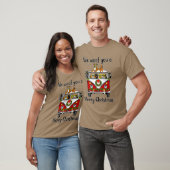 T-shirt Chien Nous Te Lâchons Un Joyeux Noël Joyeux Noël (Unisexe)