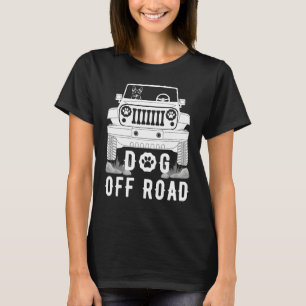 T-shirt Chien Off Road Berger Allemand Montant En Voiture