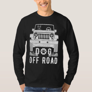 T-shirt Chien Off Road Berger Allemand Montant En Voiture