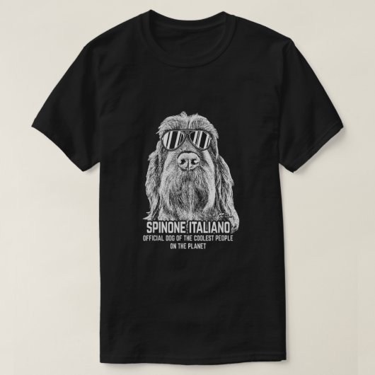 T-shirt Chien officiel italien de Spinone du plus frais (Design devant)