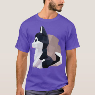 T-shirt Chien Origami