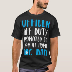 T-shirt Chien Papa Cite Une Idée Pour Un Policier